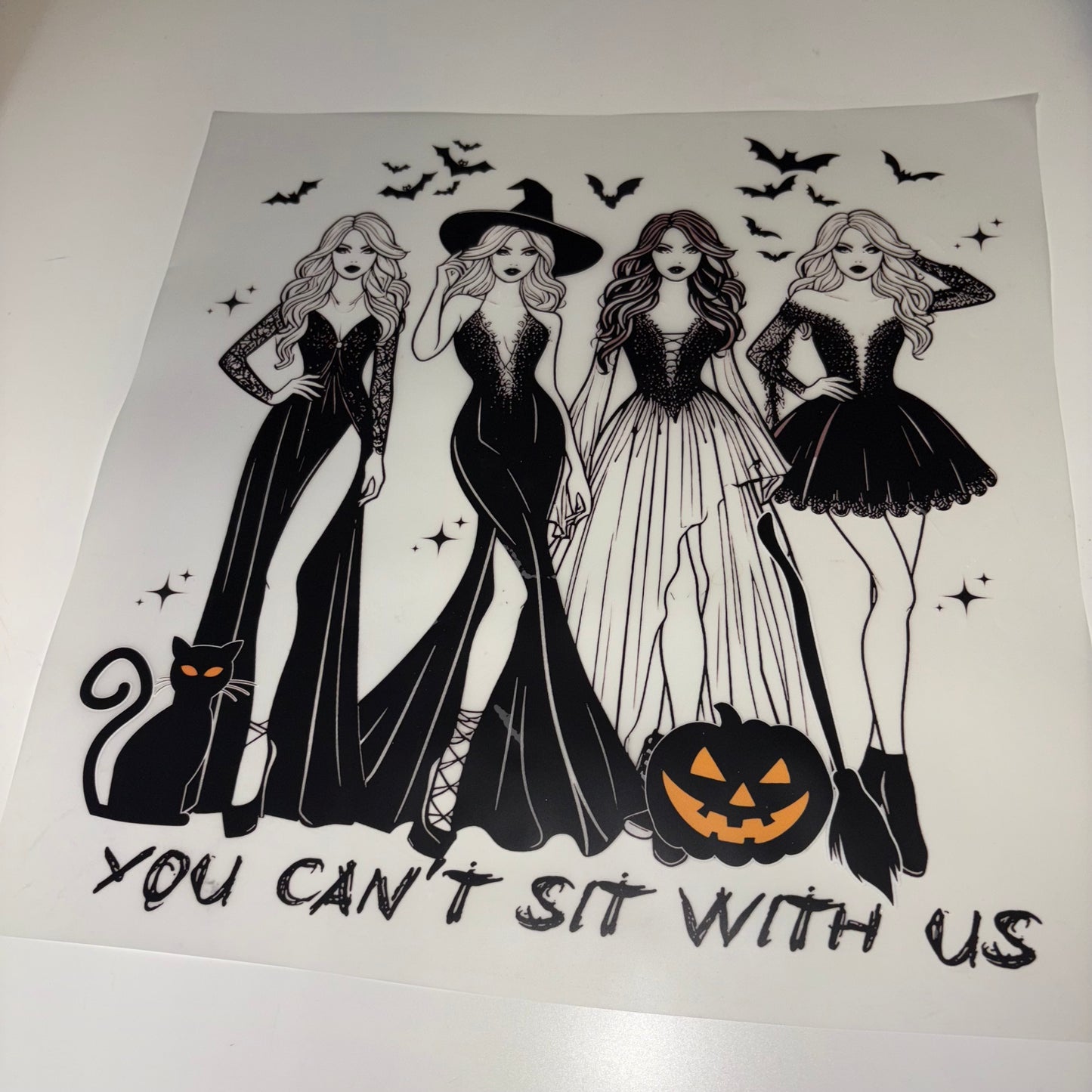 HALLOWEEN | You Can’t Sit With Us SHIRT TRANSFER
