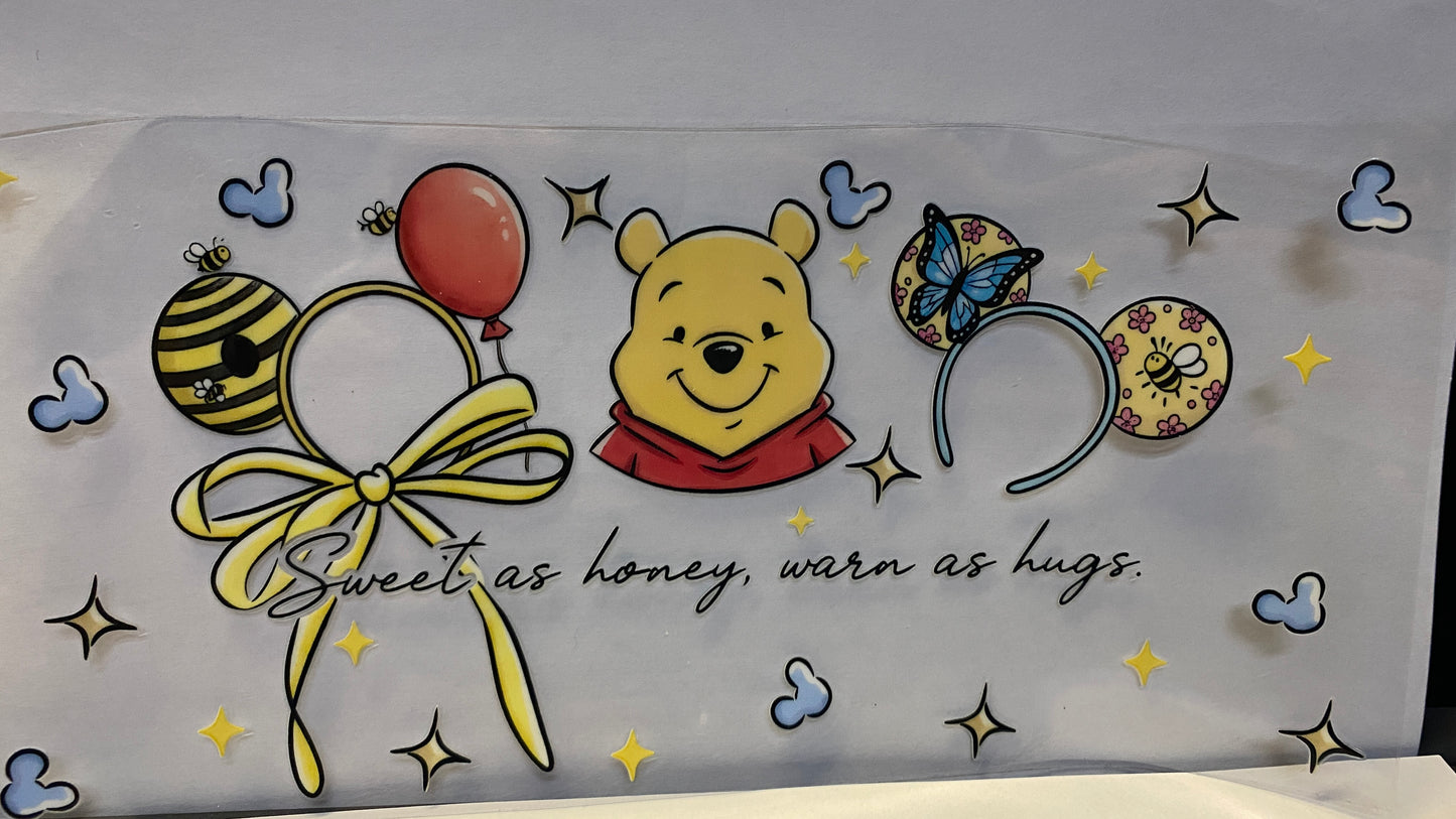 Whinny Pooh Sweet As Honey, Warm as Hugs CUP WRAP