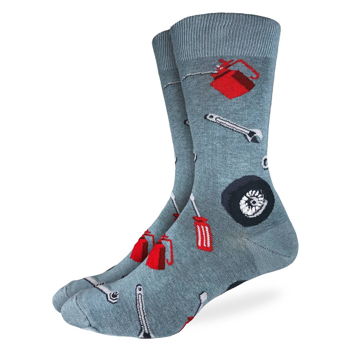 Calcetines de mecánico de coches para hombre
