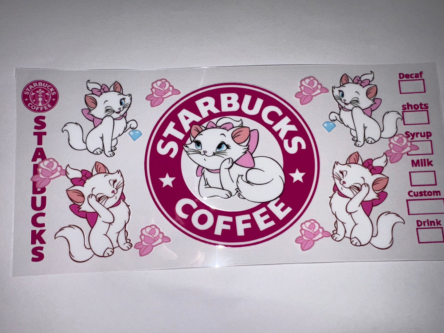 Marie Cat SB CUP WRAP DIY
