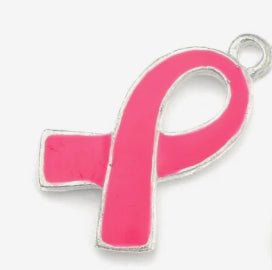 Breast Cancer Ribbon Charm