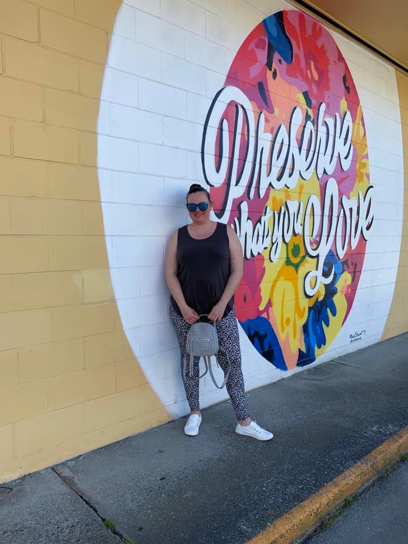 Preserve What you Love Mural Langley BC Canada