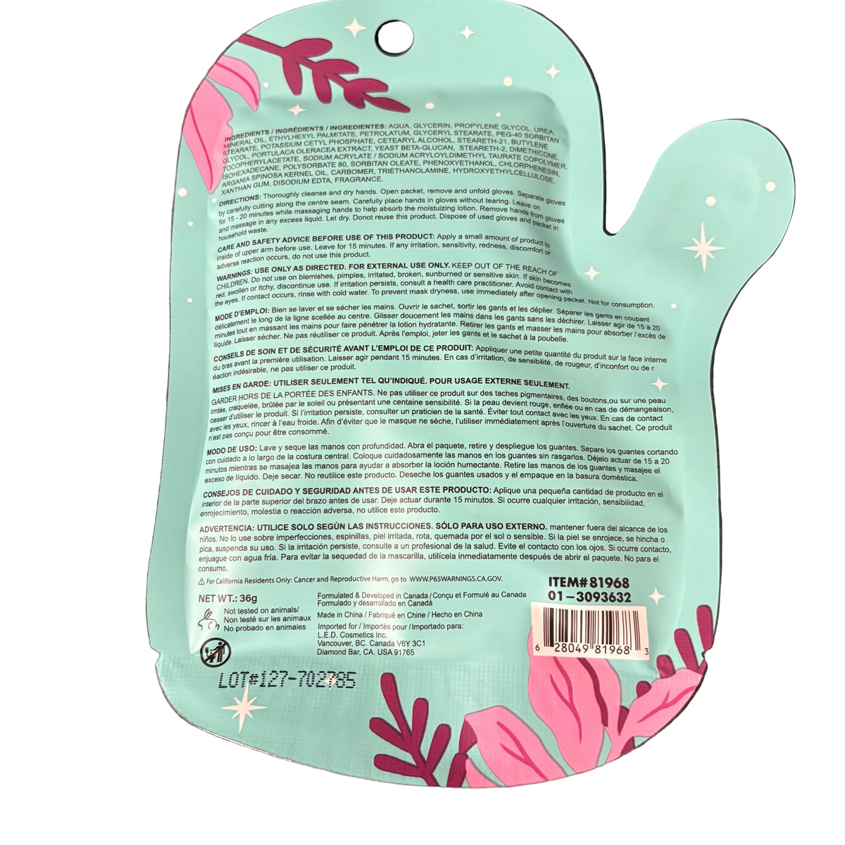 Spa Hand Masks