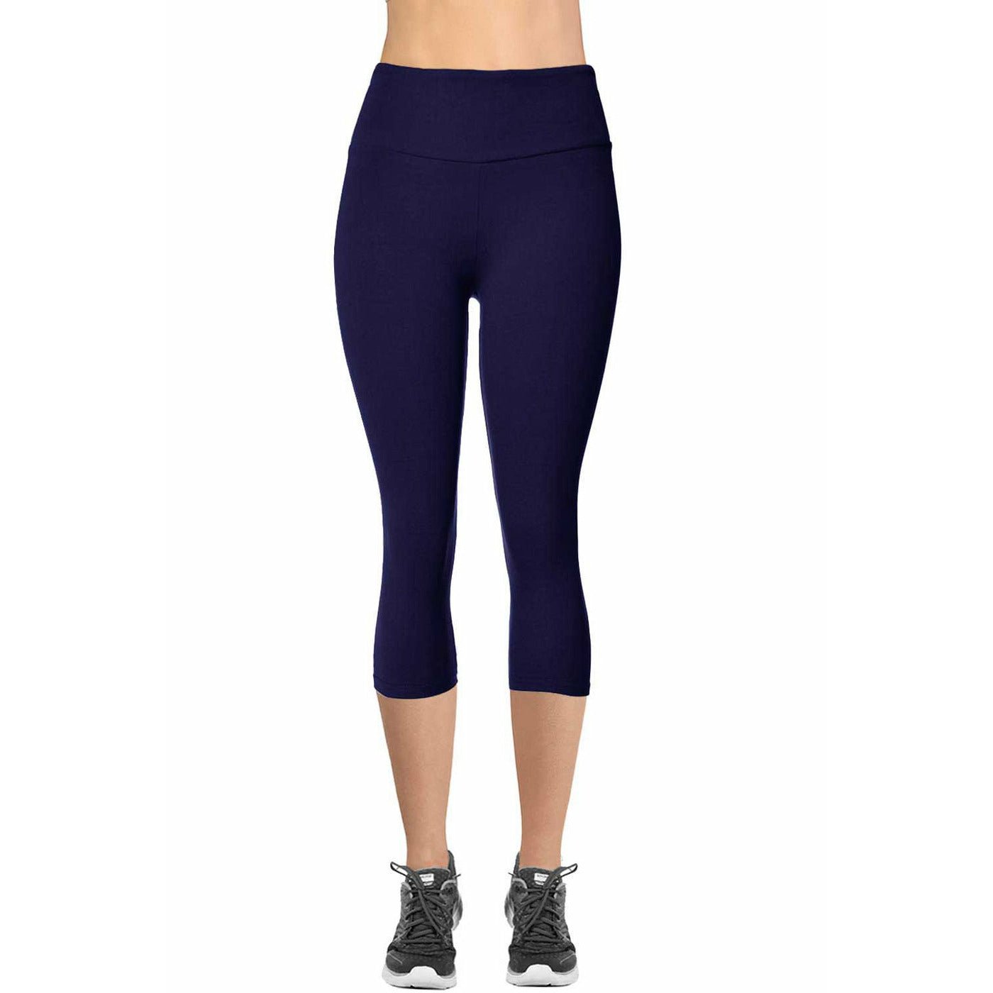 NAVY | Yoga Band Capri
