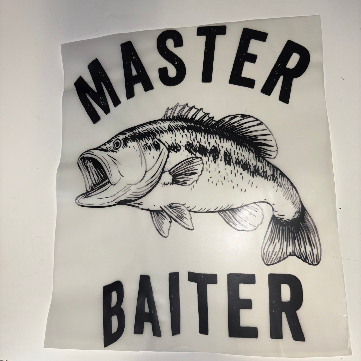 FISHING | Master Baiter SHIRT TRANSFER