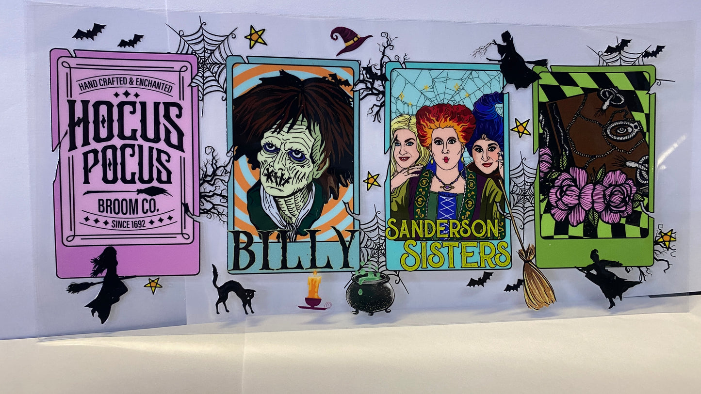HOCUS POCUS SANDERSON SISTER CUP WRAP
