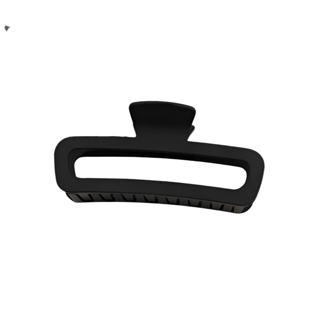 Black Hair Claw Clip Large