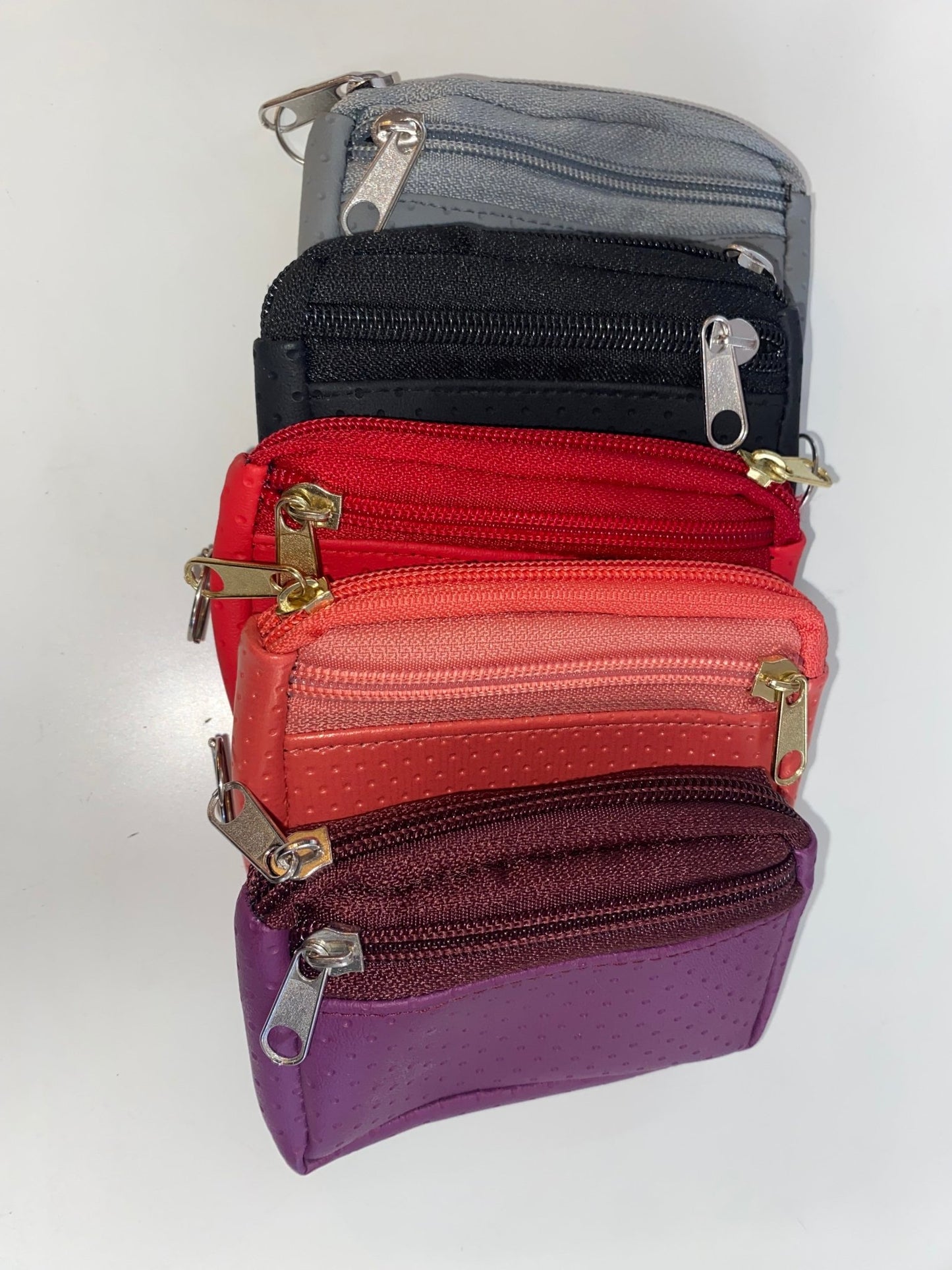 Detachable Pouches Card Change Keychain Pouch