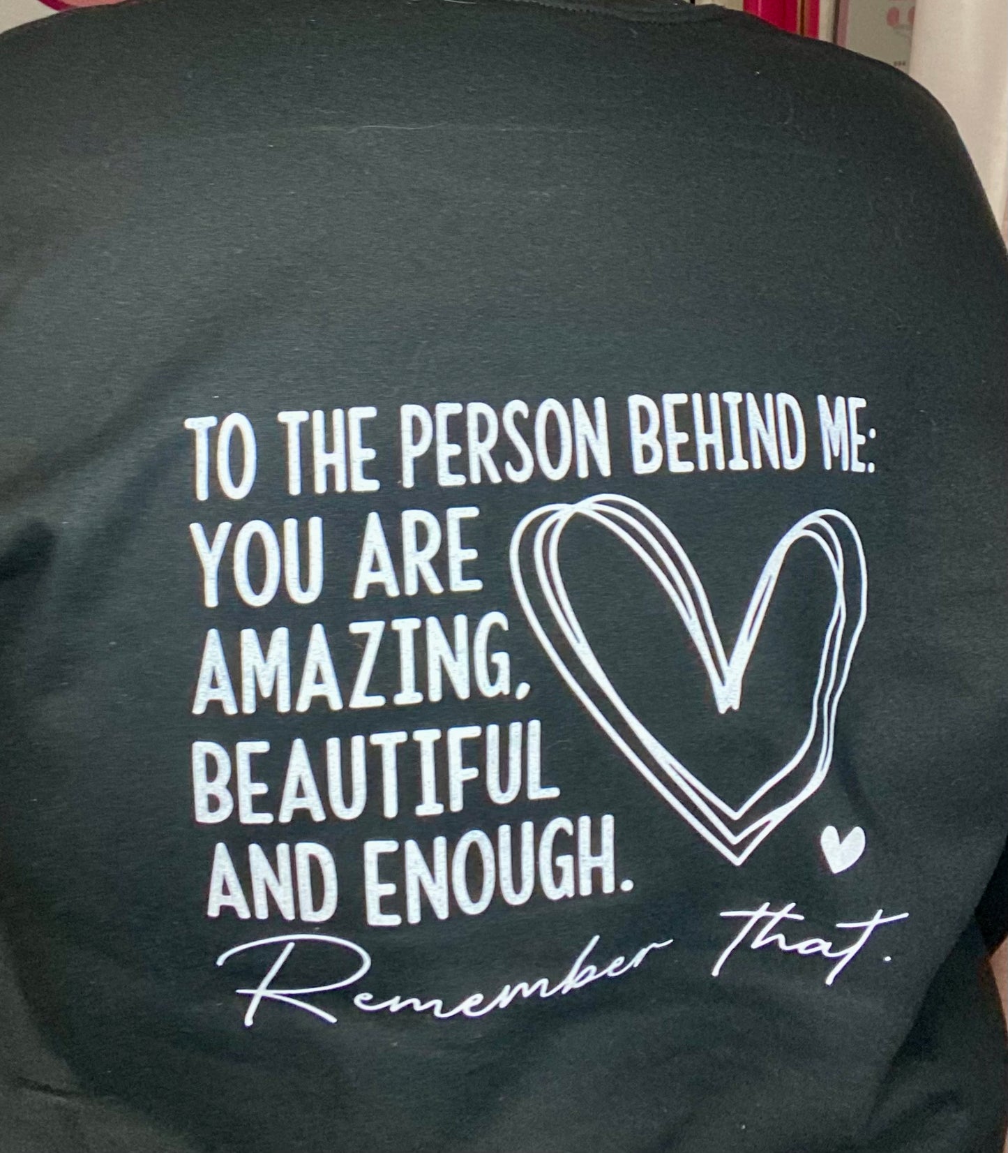 You Matter Crewneck Graphic Sweatshirt
