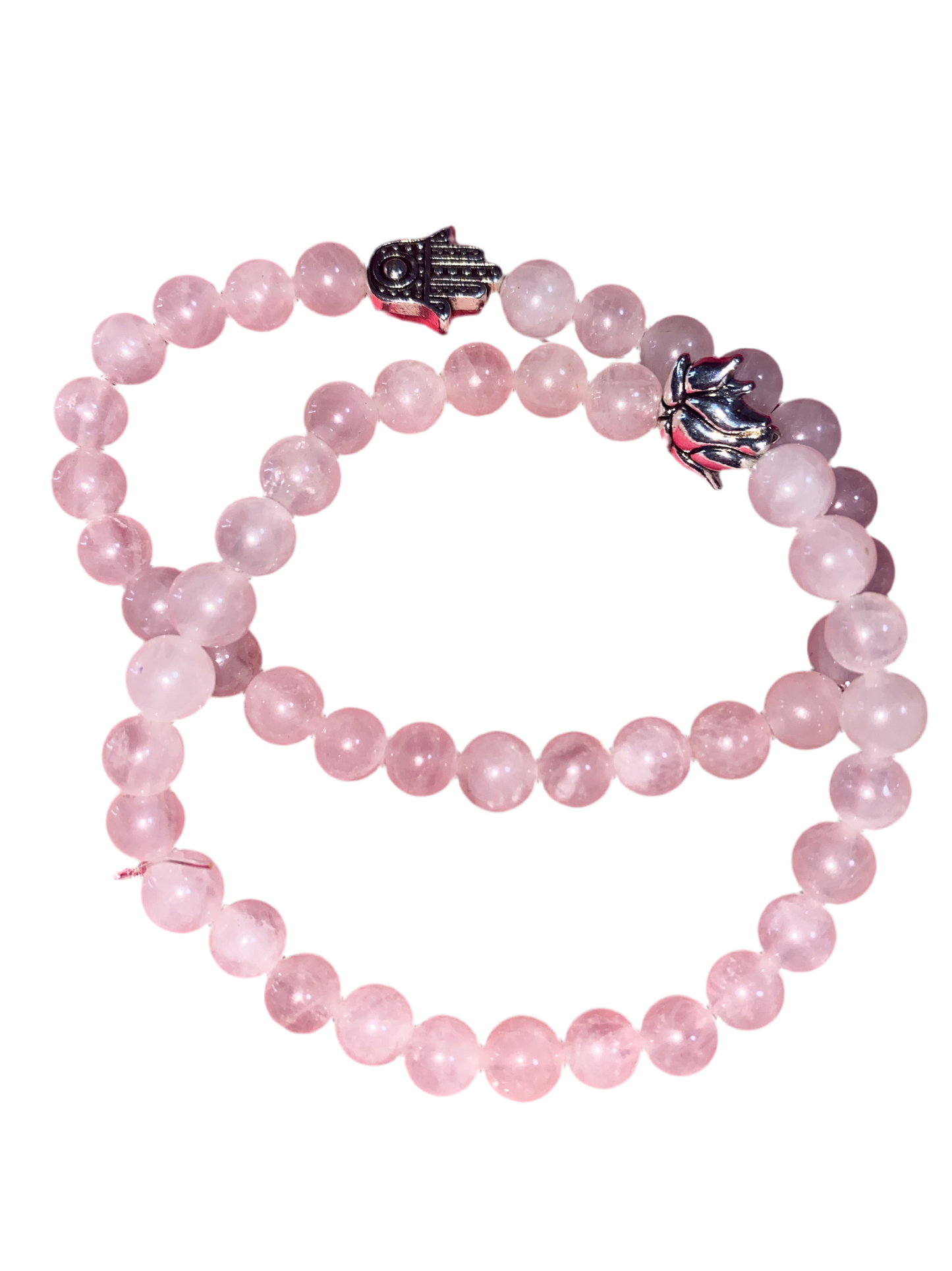 Rose Quartz Gem Stone Bracelet