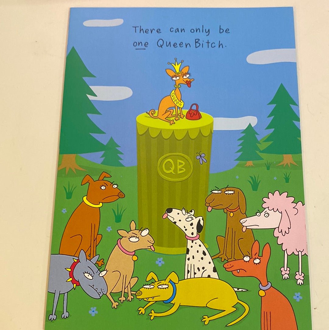 Queen B Birthday Greeting Card