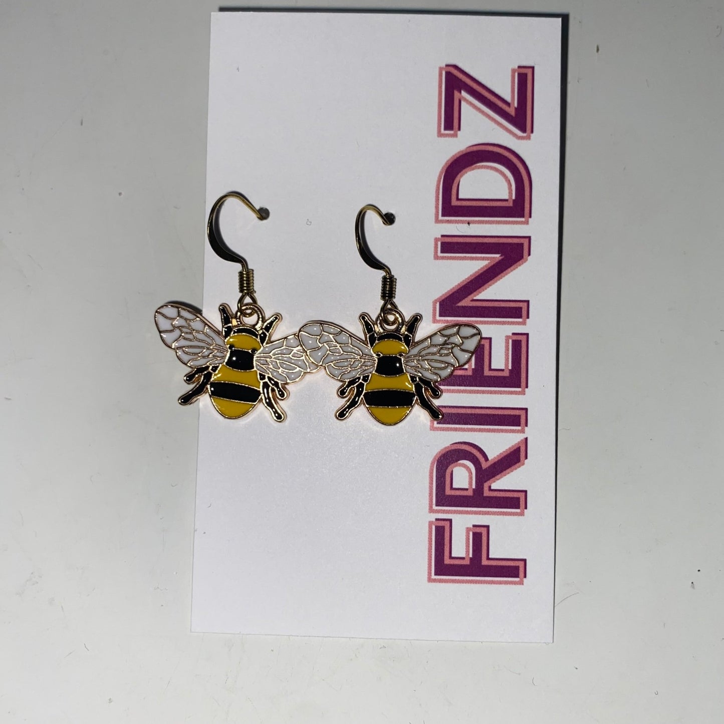 Bee Hook Earrings