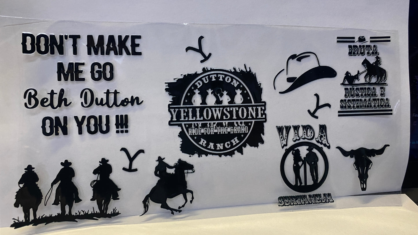 YELLOWSTONE CUP WRAP