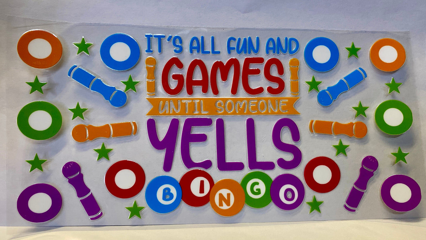 Bingo CUP WRAP