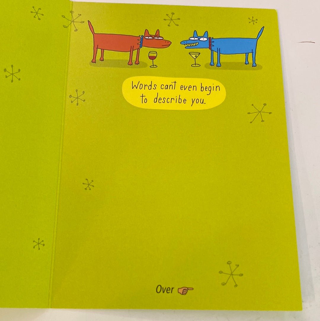 Describe Me Greeting Card Anniversary