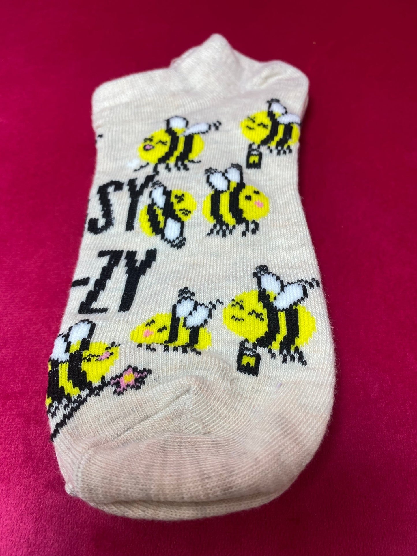 Easy Bee-Zy Ankle Socks