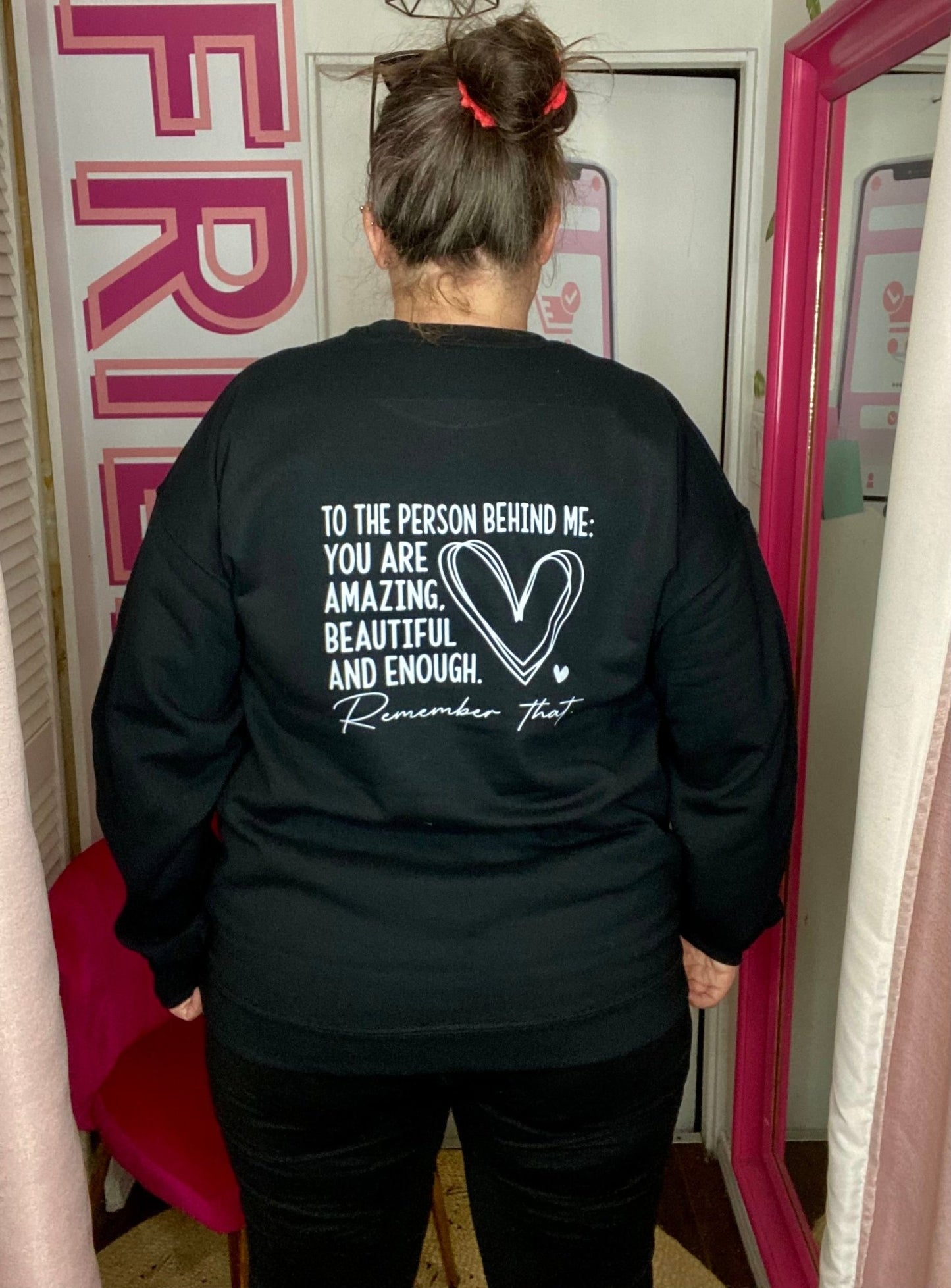 You Matter Crewneck Graphic Sweatshirt