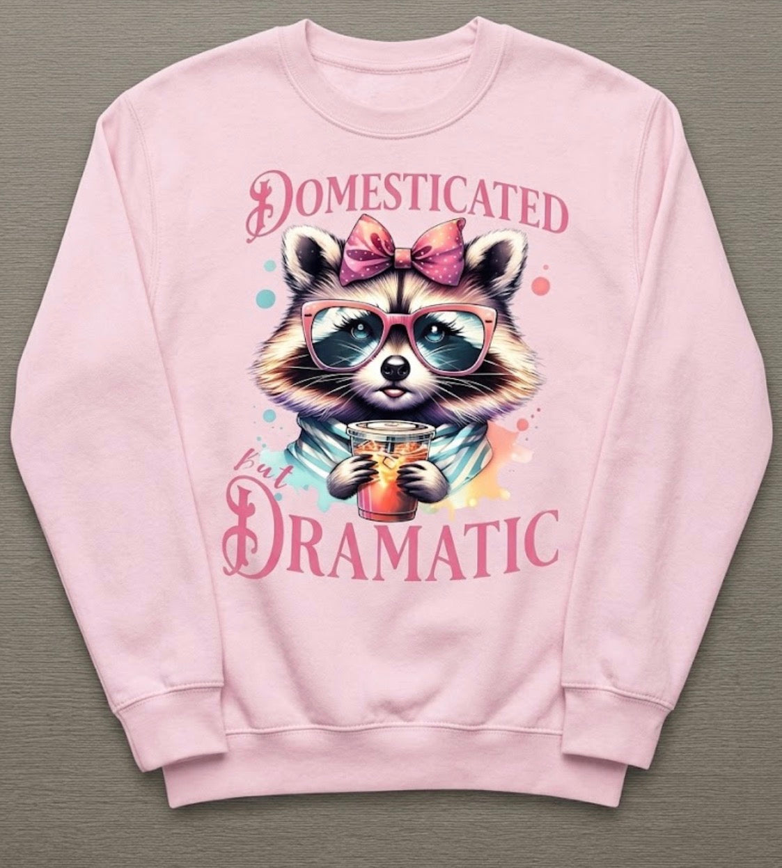 Domesticated Dramatic Crewneck Sweatshirt