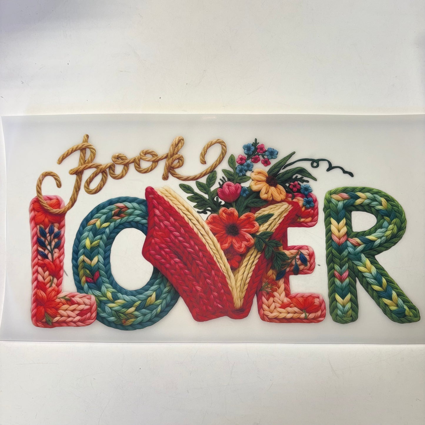 Book Lover Shirt Transfer