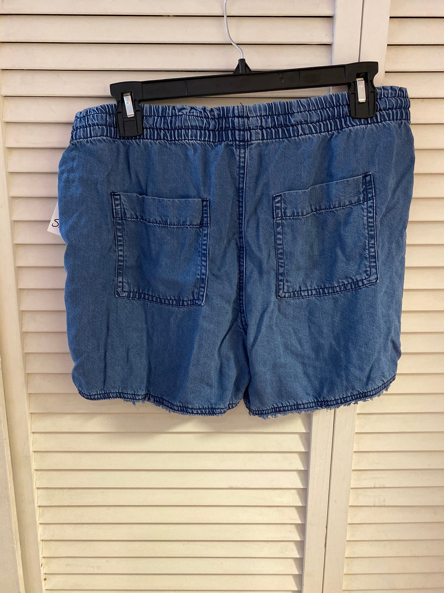 Jordache Soft Chambray Shorts with Elastic Band Size Small