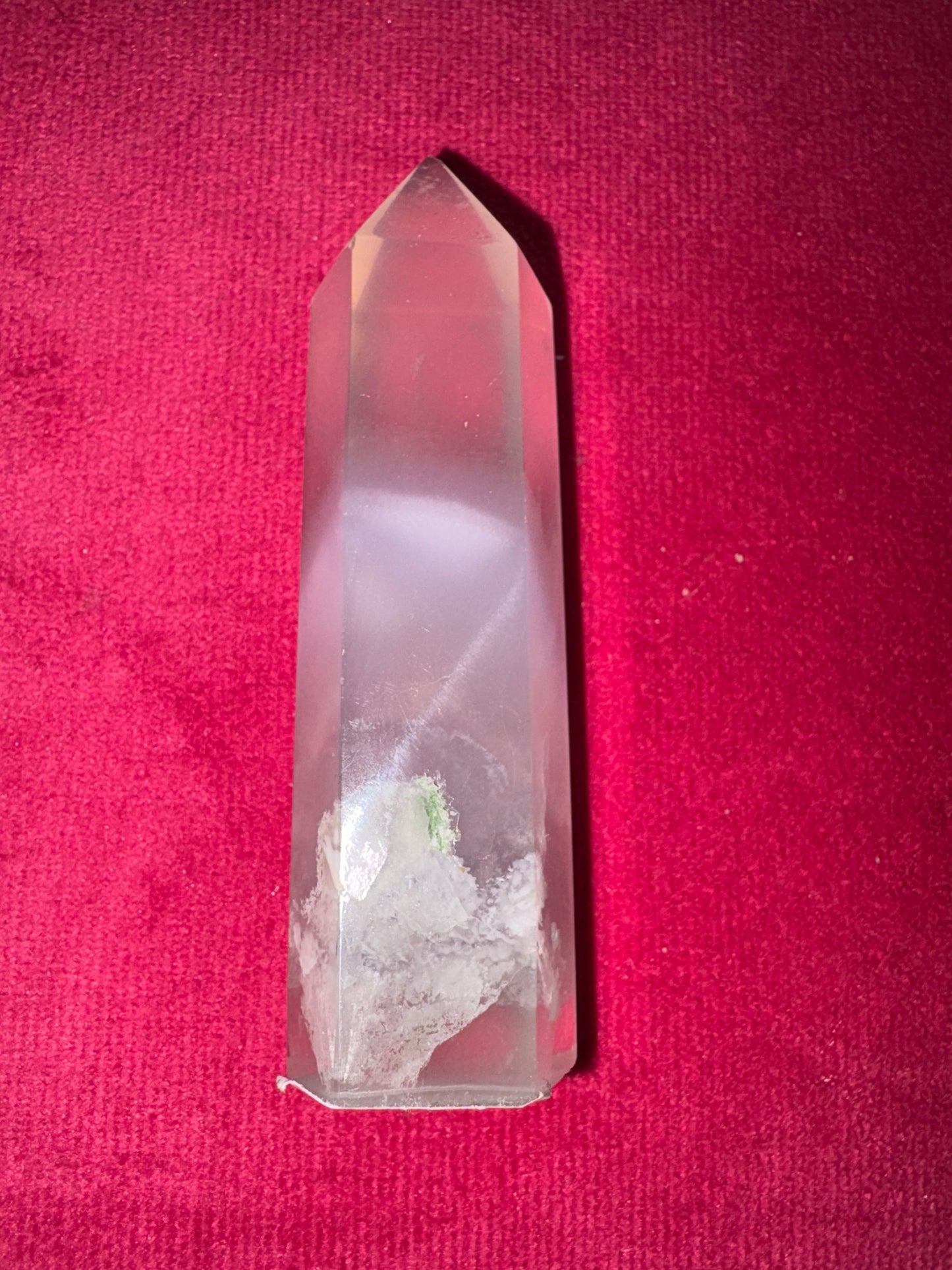 Natural Lavender Fluorite Tower