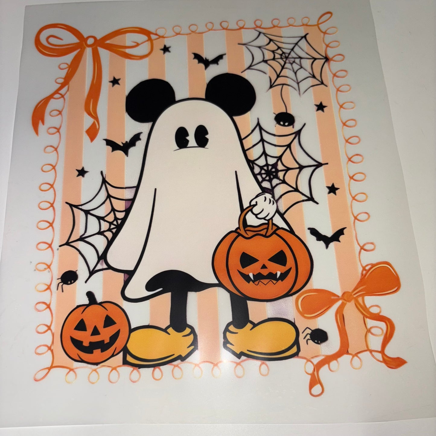 HALLOWEEN | Ghost Mikey SHIRT TRANSFER