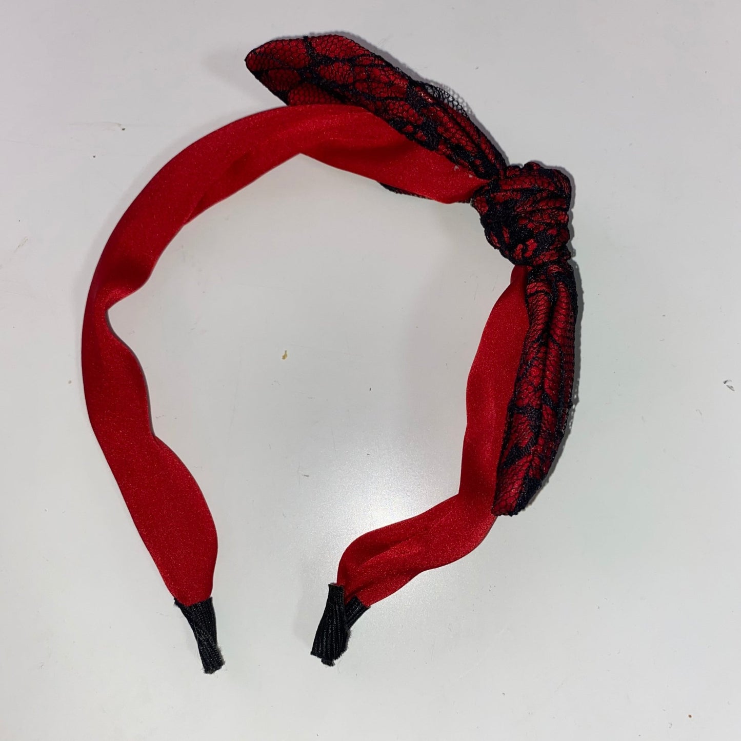 Wire Bow Holiday Christmas Hair Band (2 Colours)