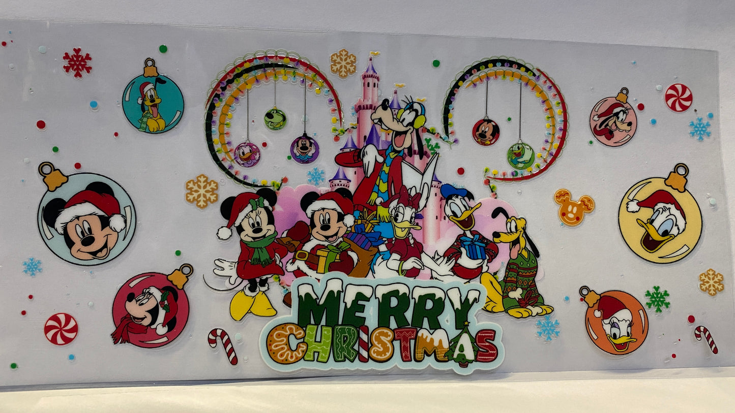 Mickey & Friends Disney Christmas CUP WRAP