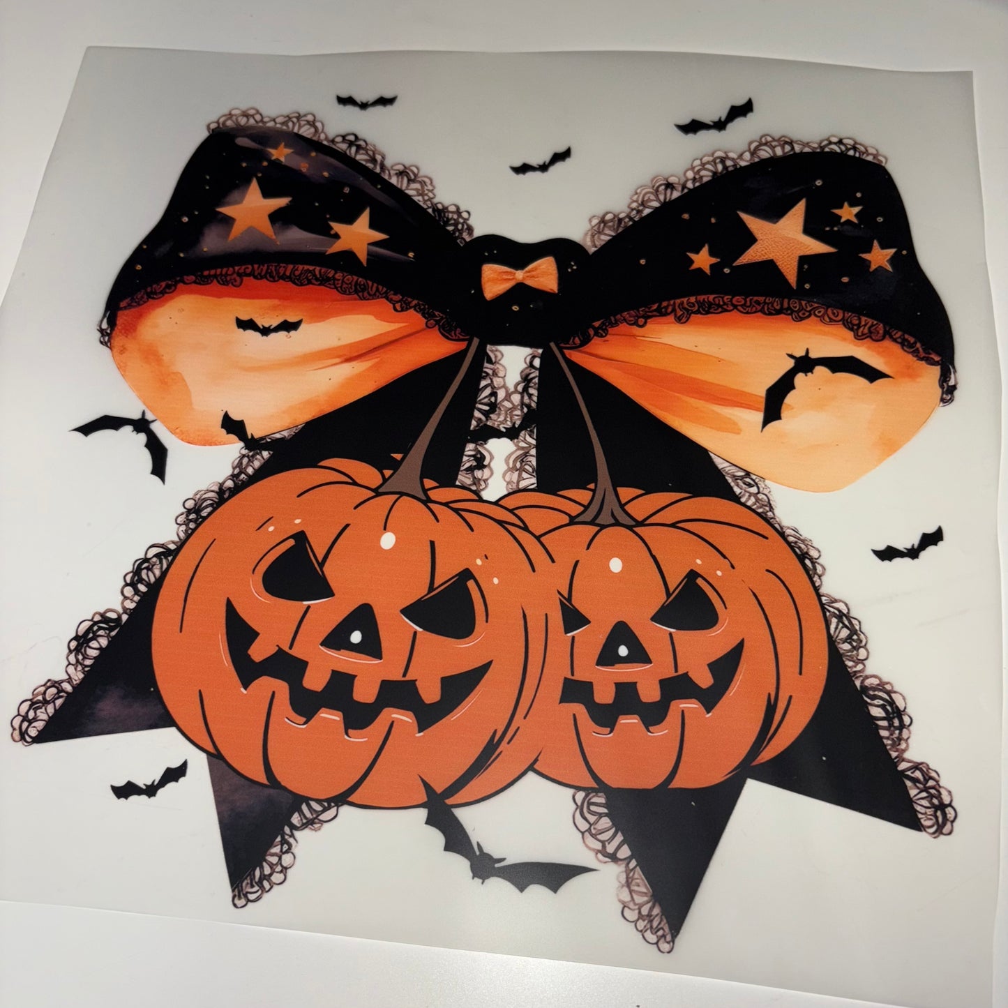 HALLOWEEN | Pumpkin Bow SHIRT TRANSFER