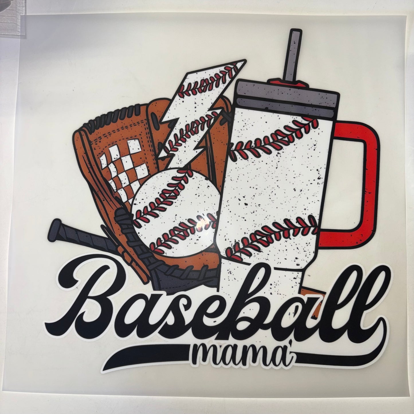 Baseball Mama Shirt Transfer