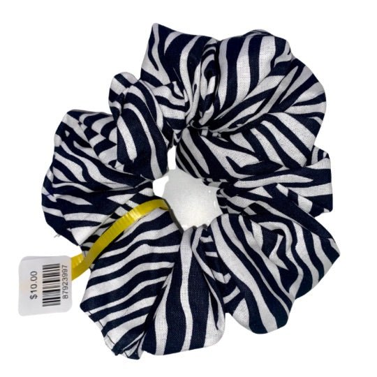 Zebra Printed Hair Scrunchie