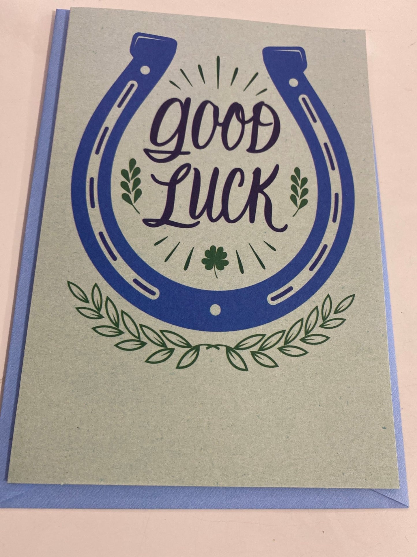 Good Luck Best Of Luck Greeting Card