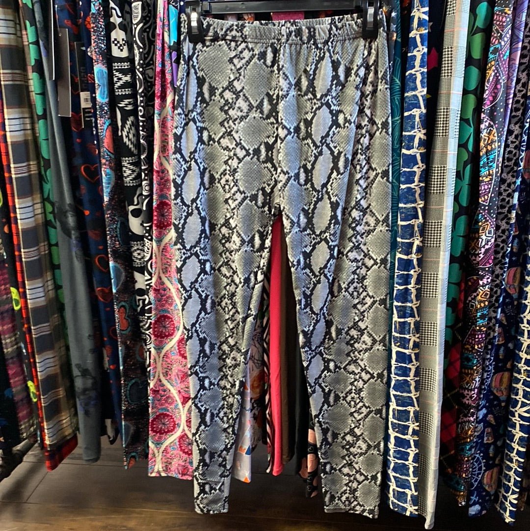Leggings de piel de serpiente