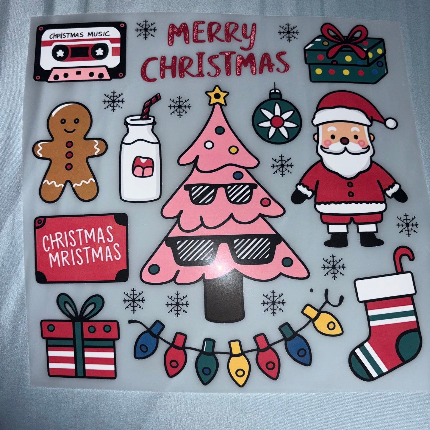 CHRISTMAS | Around the Christmas Tree SHIRT TRANSFER