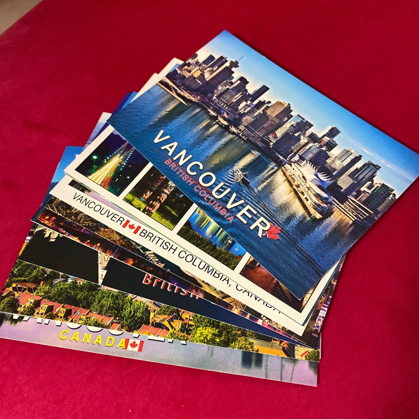 Vancouver BC CANADA Souvenir Postcard