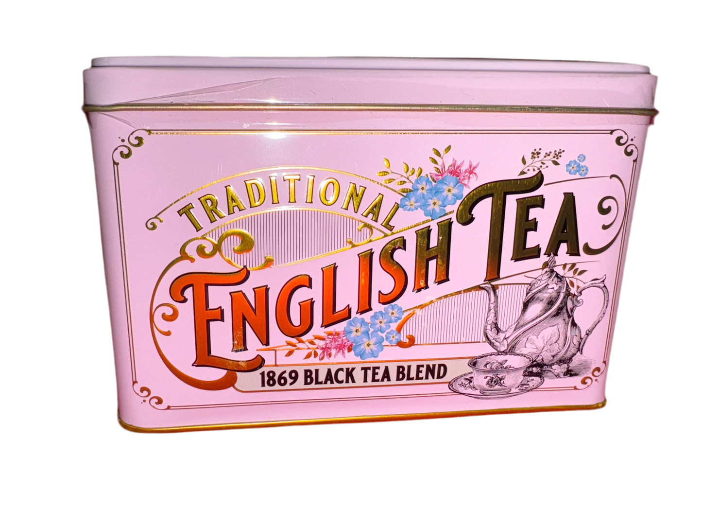 Pink Tin Traditional English Tea - 1869 Black Tea Blend