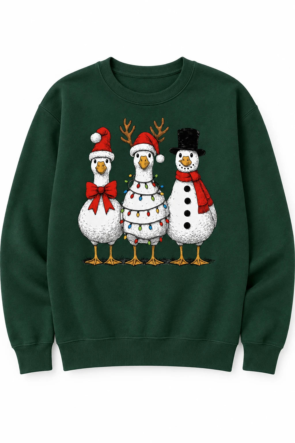 CHRISTMAS | Goose Crewneck Sweatshirt