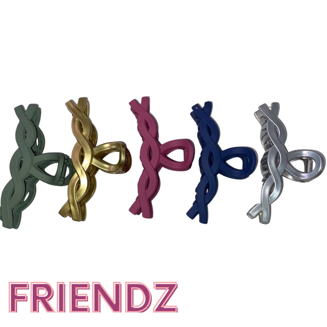 Basket Weave Hair Claw at Friendz in Aldergrove