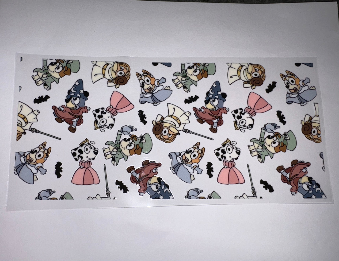 Bluey Haloween Costumes CUP WRAP DIY