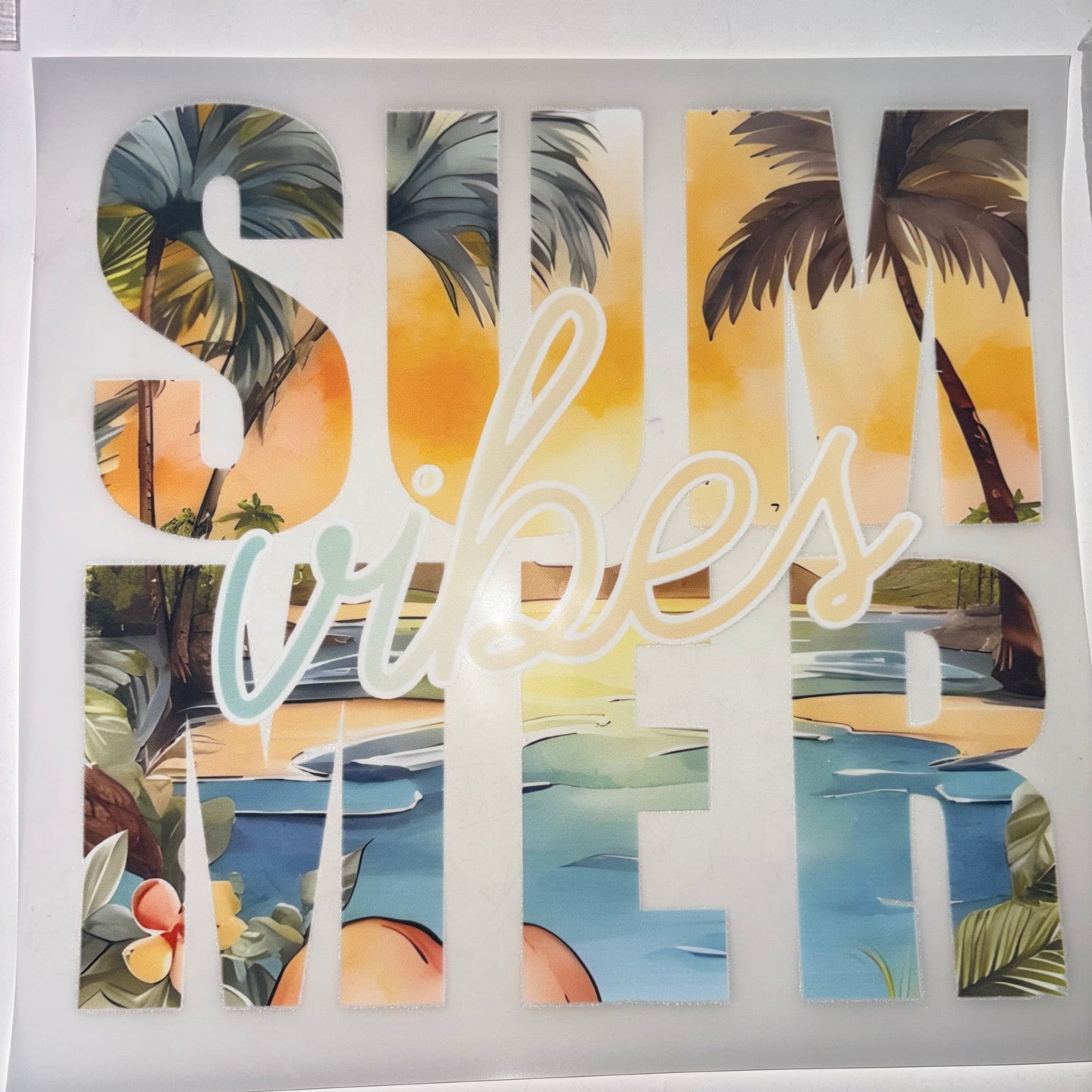 Summer Vibes Shirt Transfer