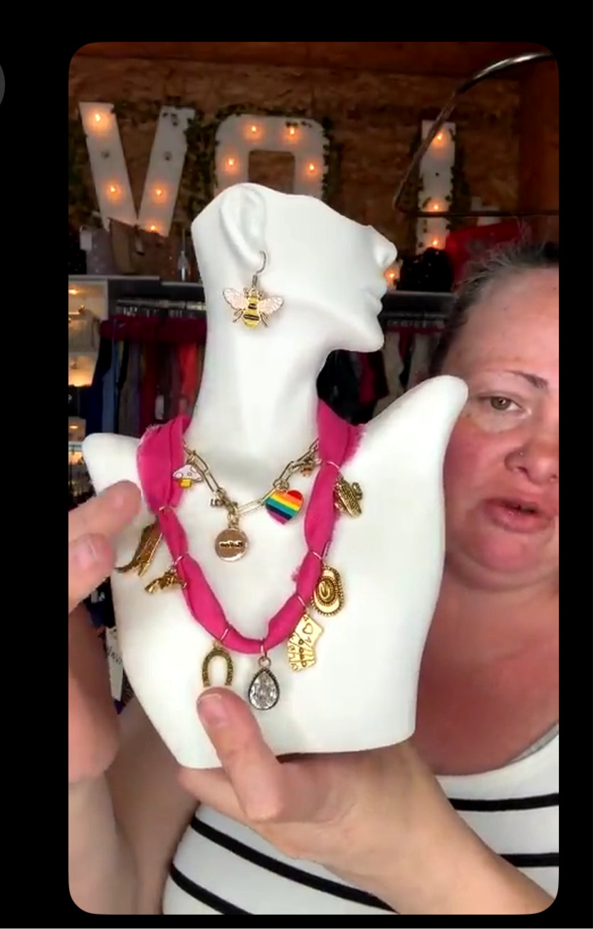 Bandana Charm Jewelry DIY