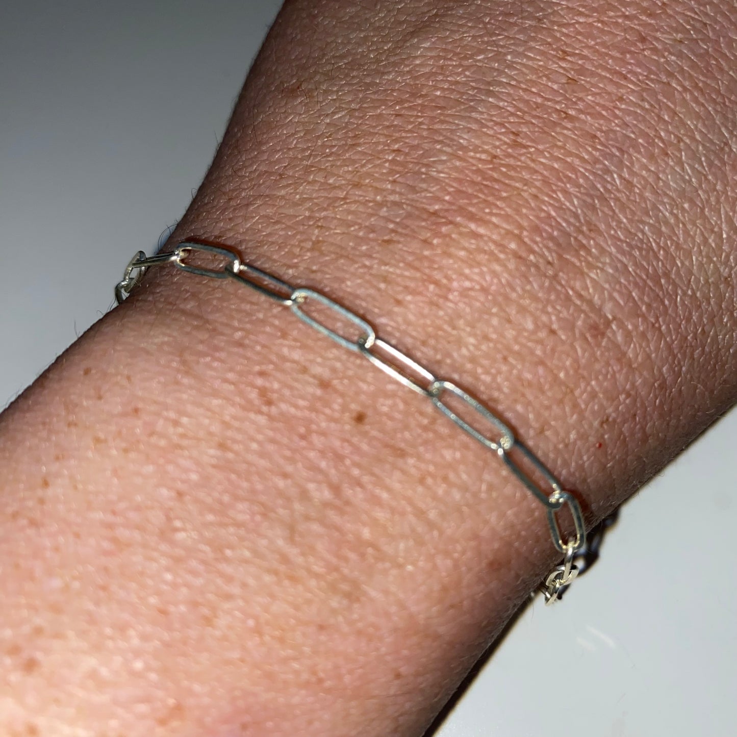 Paperclip chain - Permanent Jewelry at Friendz in Aldergrove Langely BC