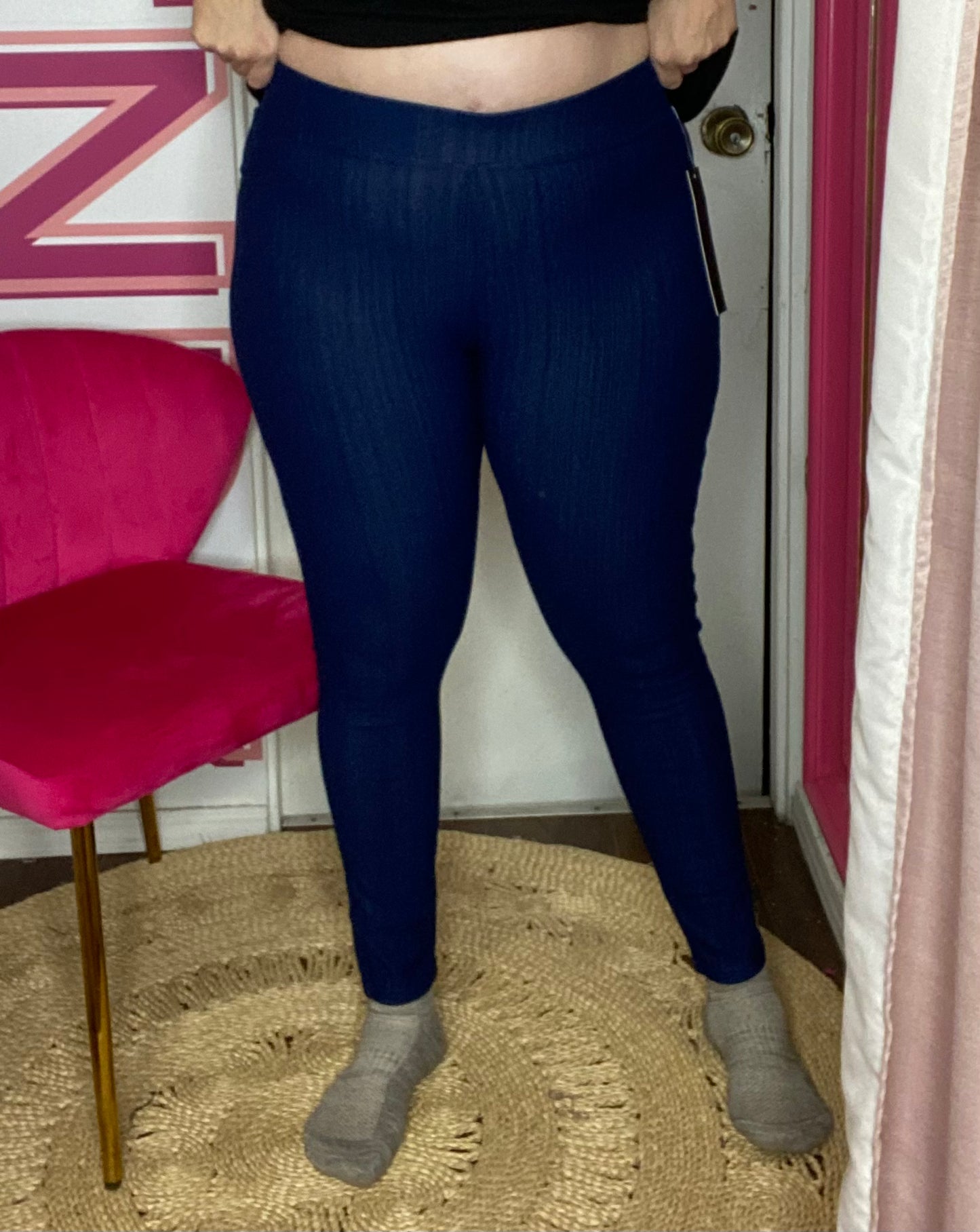 SALE Extra Stretch Denim Jean Colour Blue Jeggings