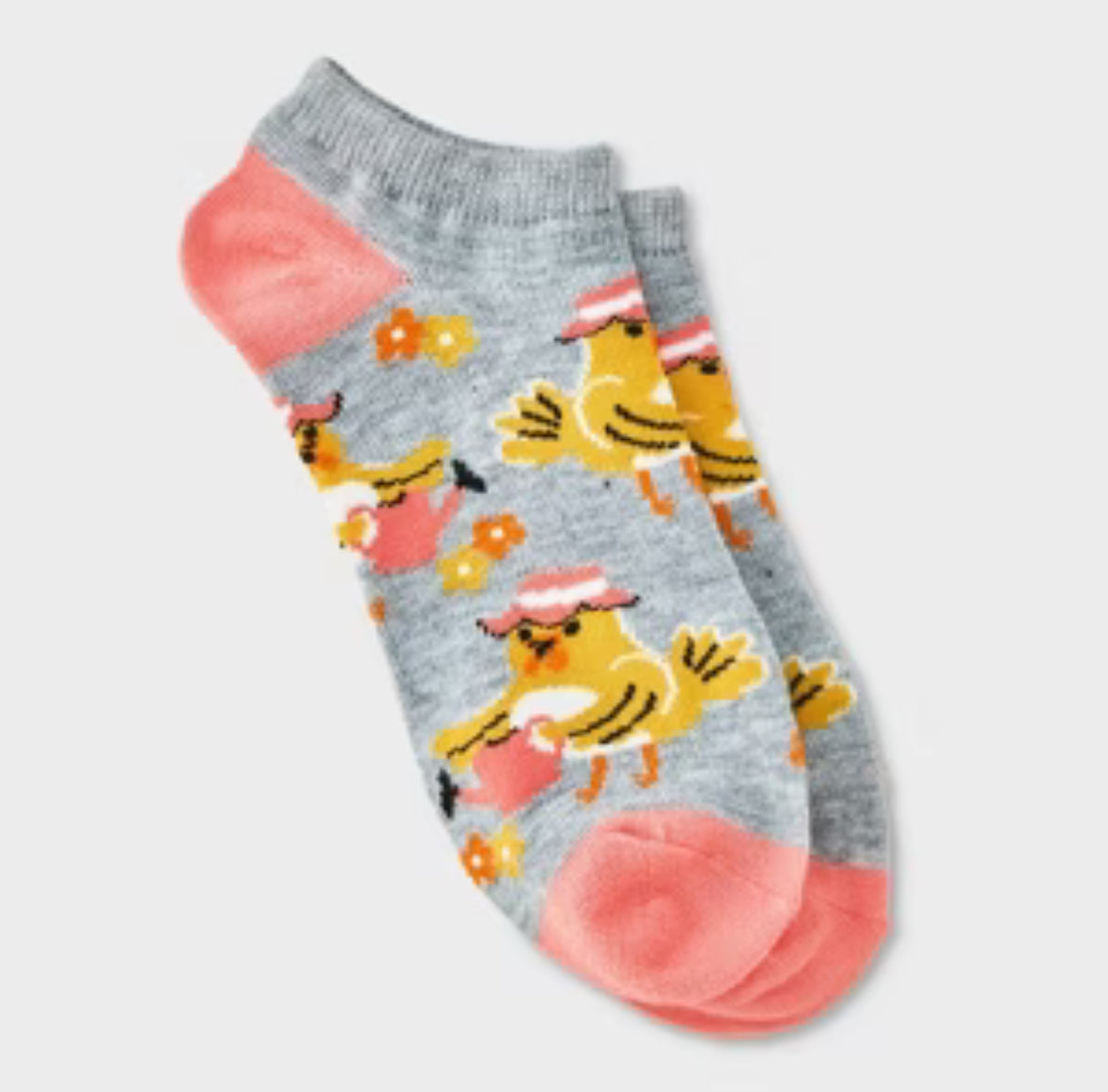 Spring Water Can Chick Chicken Socks