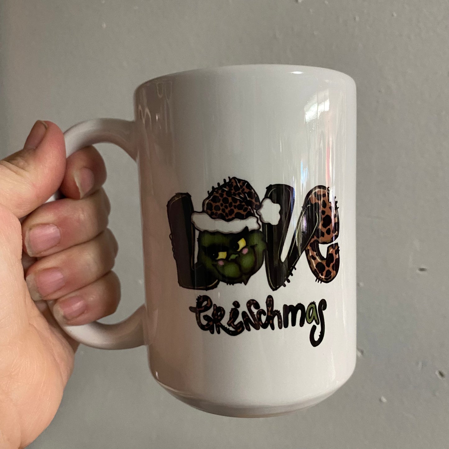 Love Grinchmas Christmas Mug