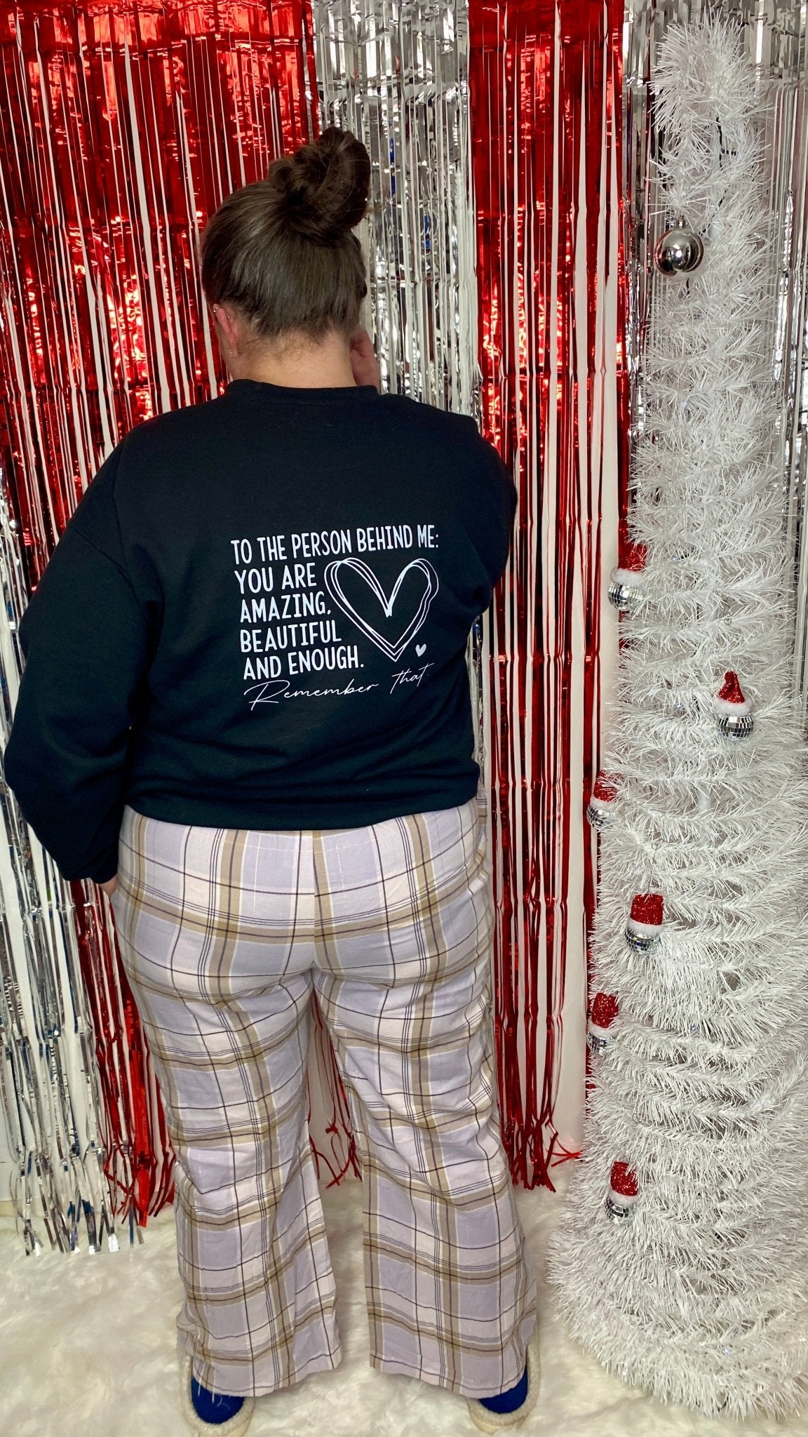 You Matter Crewneck Graphic Sweatshirt