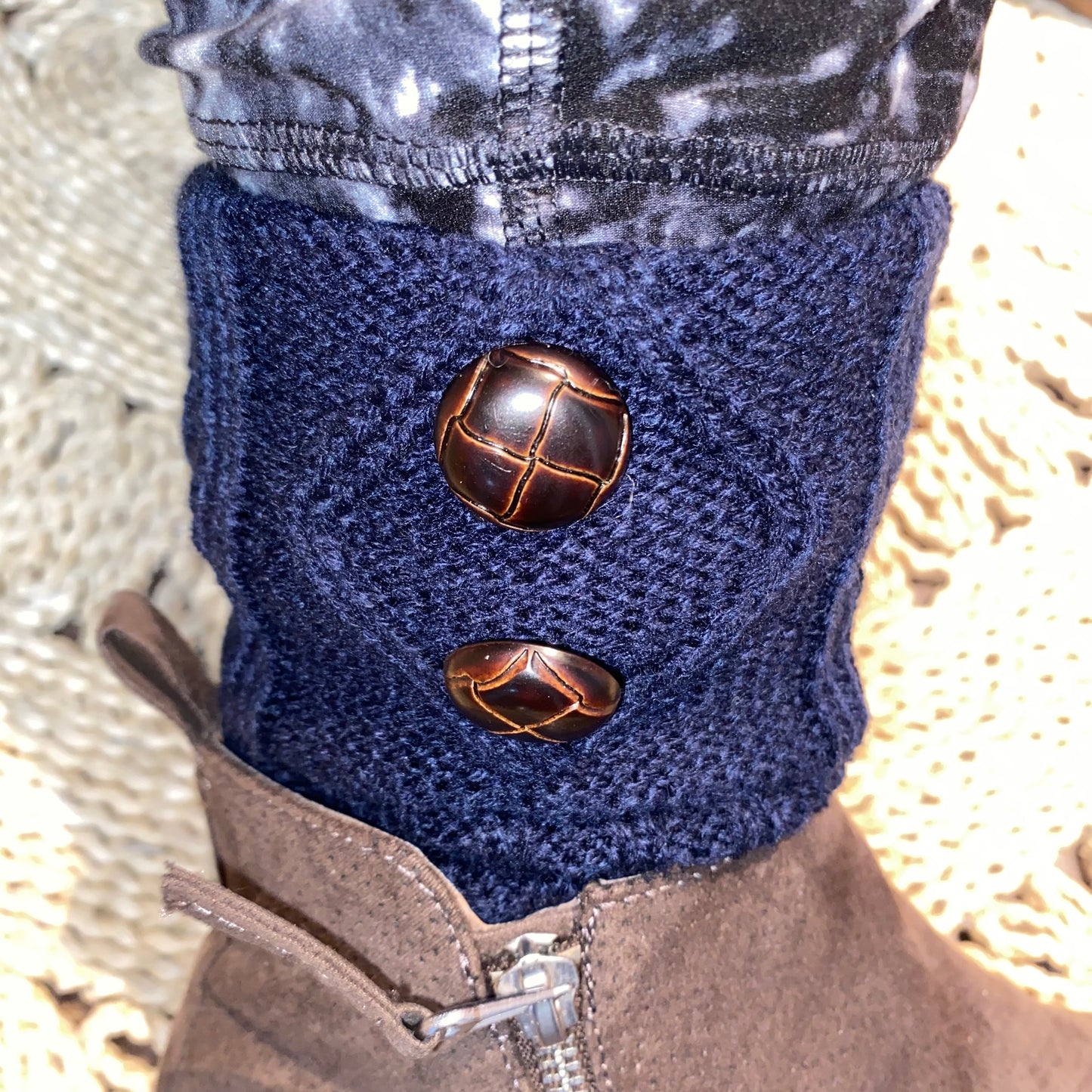 Boot Cuffs | Short Knitted Leg Warmers