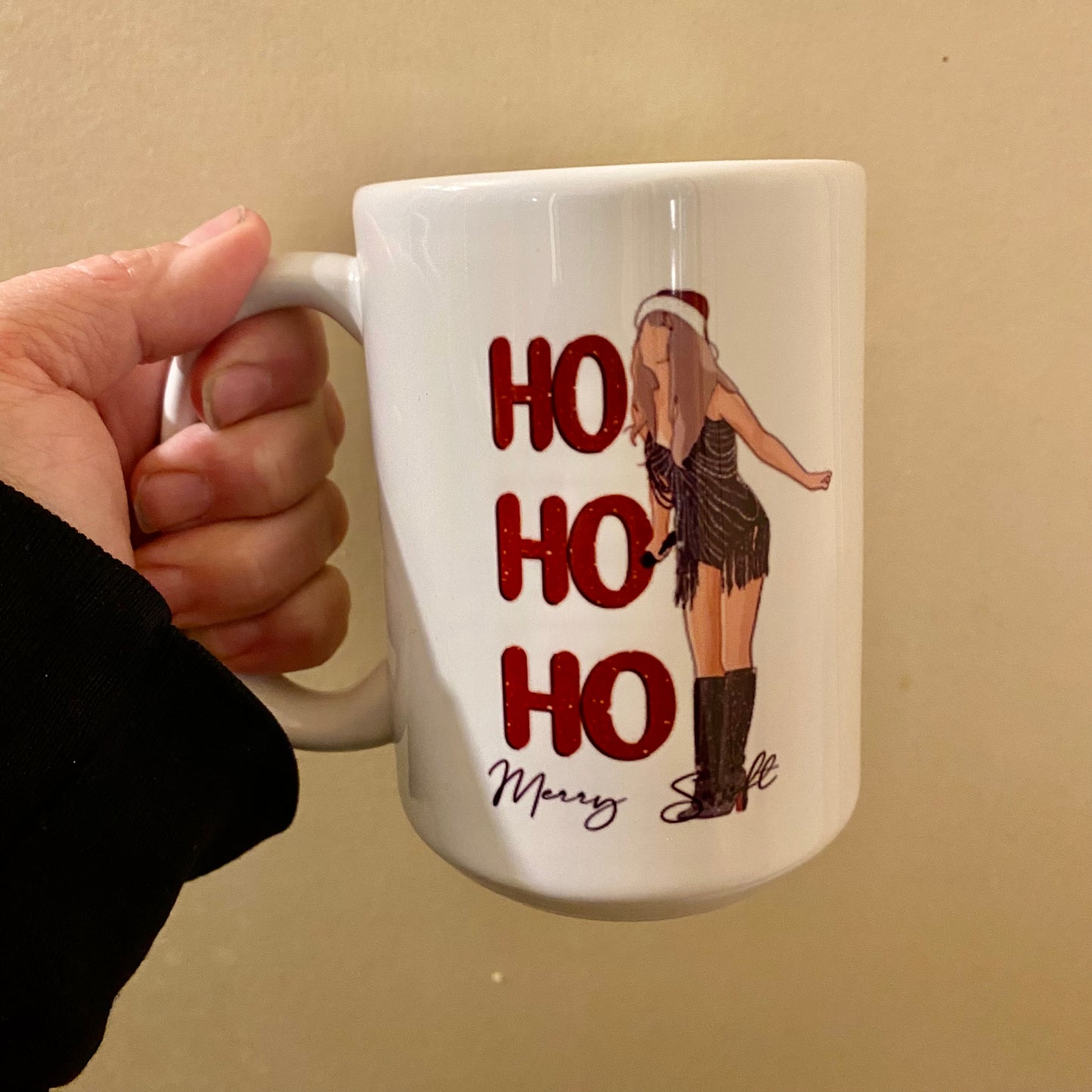 Ho Ho Ho Merry Taylor Swift Christmas Swifty Mug