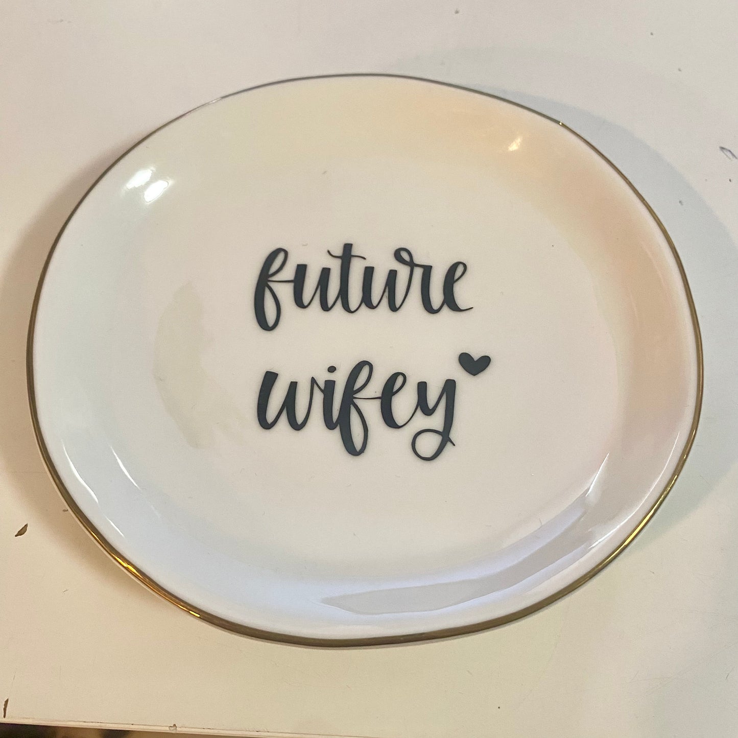 Plat à bagues Future Wifey