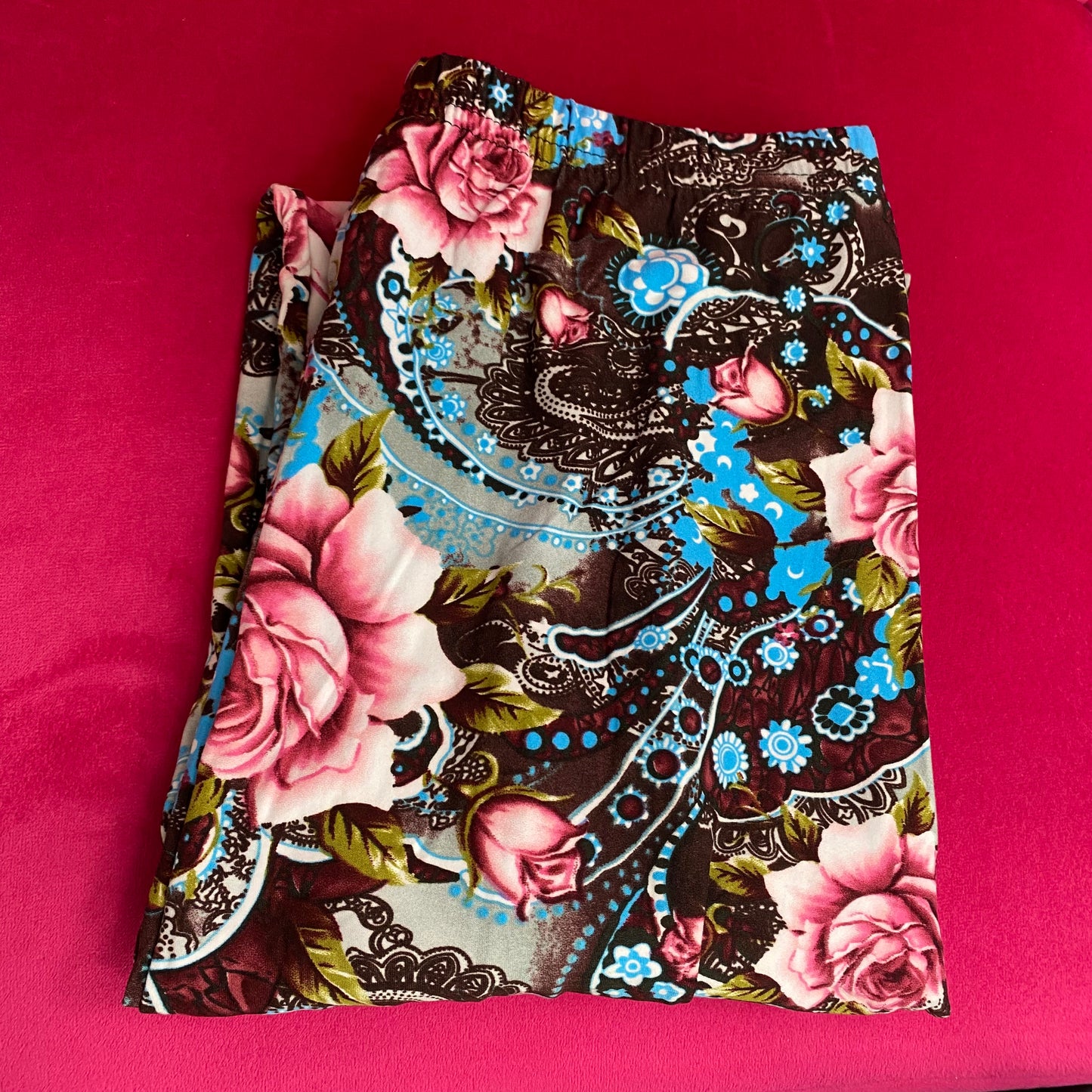 Elizabeth Rose Garden Leggings